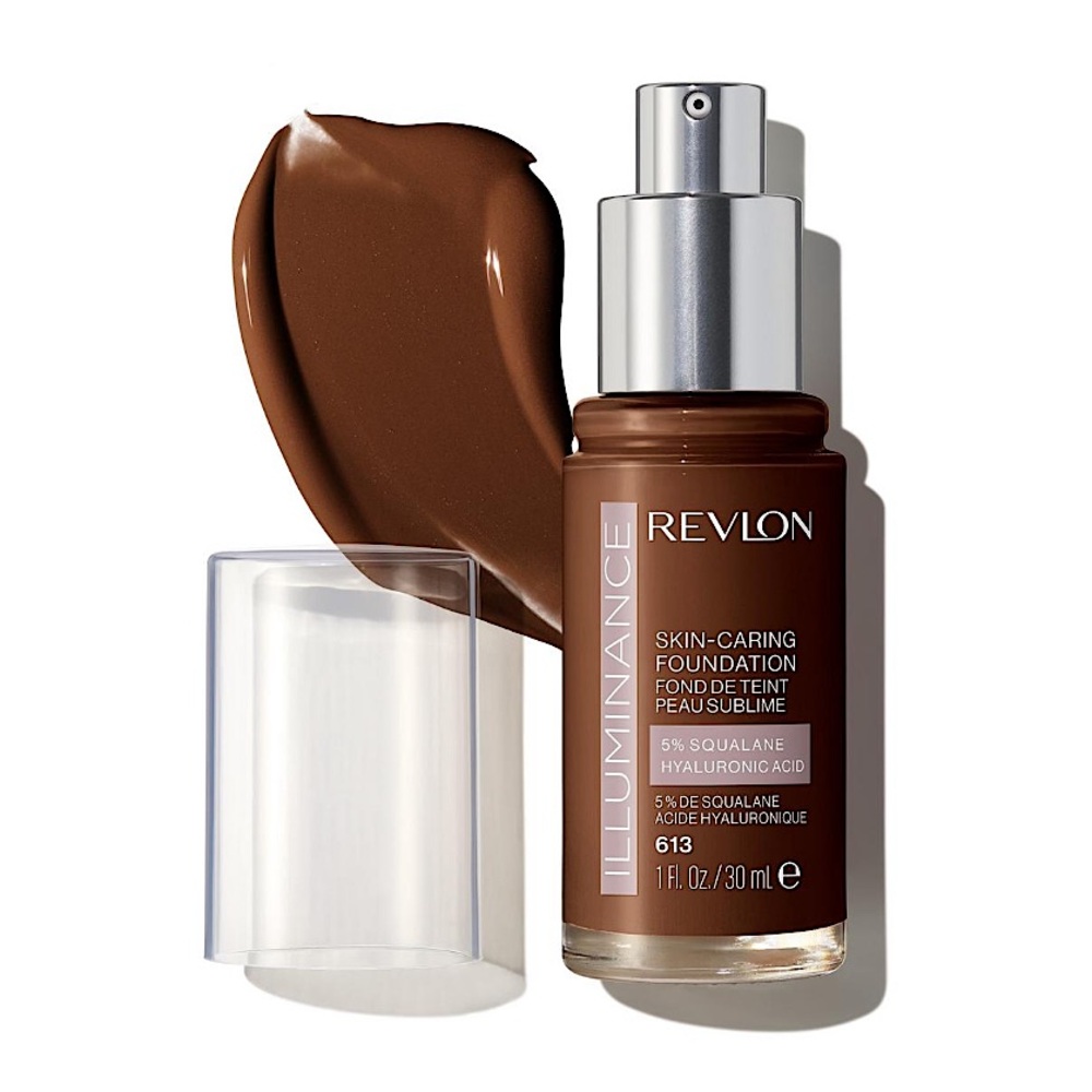 3/$15 🌸 Revlon Illuminance Skin Foundation Squalane Hyaluronic 613 Honey Java